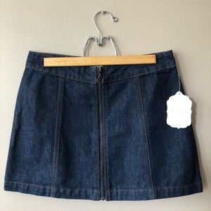 NWT ALTAR’D STATE mini jeans skirt